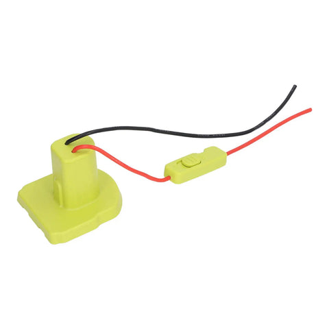 Battery Adapter Conversion Kit With Wire Terminals And Power Connector For DIY Ride On Trucks RC Cars And Robotics Toys Universal Battery Replacement Accessory For Remote Control Vehicles, close-up view