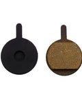 Rock Solid Semi Metallic Bicycle Brake Pads 1 Pair For Mechanical Disc Systems showing black and brown friction blocks for heavy duty cycling.