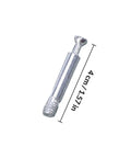 Cam Lock Fittings And Furniture Connectors Set 4cm bolt dowel for secure cabinet assembly, iron and aluminum alloy, side view.