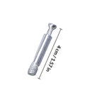 Aluminum bolt from Built To Last Heavy Duty Furniture Cam Locking Fittings Kit, 4cm length, secure cabinet assembly hardware.