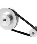 GT2 Closed Loop Timing Belt 2GT 6mm Wide Synchronous Belt on metal pulleys for precise power transmission