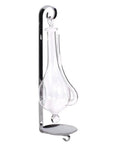 Antique Storm Glass Barometer With Drip Cup Wall Mount Hand Blown Glass Weather Gauge For Home Decor 13 Inch Liquid Barometer