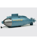 RC Submarine Remote Control Boat With 6-Direction Dive And Surface, Realistic Nuclear Sub Vibe side view showing details.