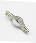 Smooth Gliding Sliding Door Rollers 4 Pack Heavy Duty Barn Door Wheels Cabinet Track Casters Anti Squeak Design close-up of roller wheel