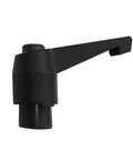 5Pcs M6 x 12mm Handle For SBR Bearing Block And Linear Rail Guide Shaft Support For CNC, black quick install lever