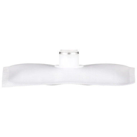 FS0092 Fuel Pump Strainer Replacement For Electric Fuel Pumps, OE-Grade Filtration, white direct-fit screen front view