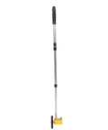 WALFRONT Extendable Measuring Wheel 0.5% Accuracy 0-9999.9m Metric Distance Roller with Telescopic Rod 45-102cm upright view