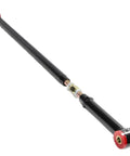 Black Adjustable Pan Hard Track Bar With Poly Bushing For 2005 To 2014 Ford Mustang S197 Durable DOM Tubing TIG Welded For Stronger Ride And Performance Suspension Upgrade, side view