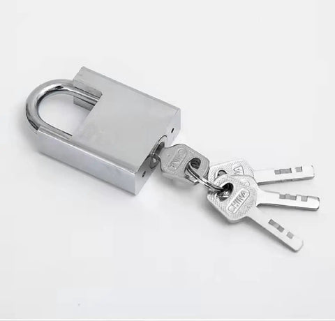 Beefy Heavy Duty Case Hardened Security Chain Lock for Bikes and Motorcycles with Bolt Cutter Resistant Steel Chain and Padlock Included