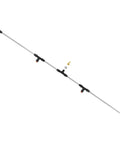 Heavy Duty 4 Nozzles Metal Sprayer Boom Wand With Three Eighths Inch Brass Barb Switchable Two Pattern Nozzles Long Reach Up To Fifty Five Inches
