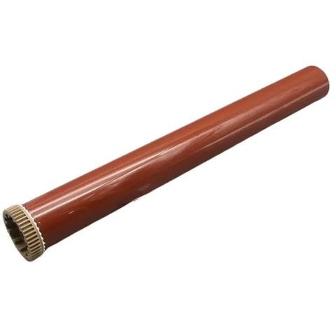 Fuser Film Sleeve For E-Studio 5506C 6506C 7506C 5508C 6508 7508 Printer Copiers Daily Office Printing High Performance Workhorse Thermal Transfer Sleeve For Reliable Output And Powder Retention Easy Installation. brown fuser film sleeve with gear end