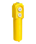 Crane Hoist Control Push Button Switch With 30UF Capacitor, 220V-380V Dual Voltage, IP55 Weather Resistant Pro-Grade ABS Pendant, Ergonomic Up Down Operation For Smooth, Safe Electric Hoist Lifting And Precise Traction yellow ABS pendant with up and down buttons