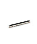 Five Pack Pro Grade 10K Linear Potentiometers Carbon Film Faders with 3 Pins Slide Potentiometers for Dimming and Tuning Perfect for DIY Audio Mixers 128mm Length 0.2 Ohm Tolerance product close-up
