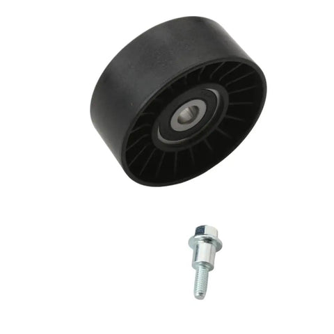 Top Notch Drive Belt Idler Pulley For GP1 250 E2 2006 Snowmobile Direct Fit Replaces 833989 And AP8580199, black plastic pulley with steel bolt