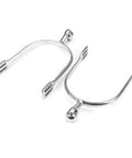 Stainless Steel Western Horse Spurs With Roller Ball For Equestrian Boots, Durable Training Spurs For Men And Women, Horsemanship Lovers Gift