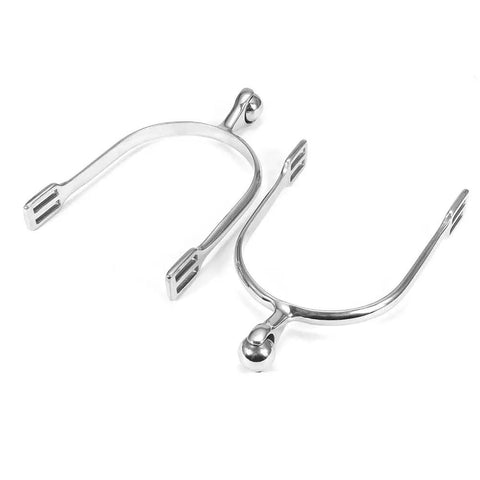 Stainless Steel Western Horse Spurs With Roller Ball For Equestrian Boots, Durable Training Spurs For Men And Women, Horsemanship Lovers Gift