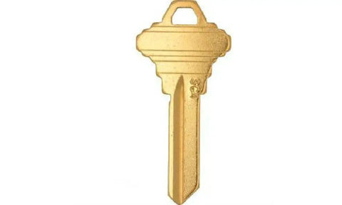 Brass Lock Key Blanks For SC4 Keyway SC4 BR 50 Pack Durable Pro Grade Keys For Easy Duplication On Residential Locks And Locksmiths