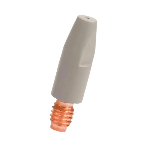 Coated Copper Welding Nozzle For High Precision Automotive And Metal Fabrication, showing threaded copper end.