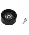 Premium ZJuzzgSSY Drive Belt Idler Pulley for Nexus 250 and 300 scooters, black plastic with bearing included.
