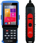 4 Inch IP And Analog CCTV Camera Tester With 4K H265 Support, 8MP CVI 8MP TVI 5MP AHD Imaging, PTZ Control, Cable Test displayed