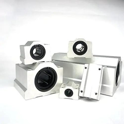 Top Tier 12Mm Long Ball Bearing Linear Slide Unit Delivering Snappy Smooth Motion And Rock Solid Durability Great For Precision Cnc Rigs And Quick Shop Upgrades With Easy Installation, showing various sizes of SCS12LUU bushing blocks.