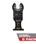 Professional Grade Oscillating Multi Tool Blades One Three Eighths Inches Carbide Tipped Cutting Edges Five Pack Heavy Duty Power Tool Accessories Straight Up Tough As Nails Construction Grind, 5 pack tool blades.