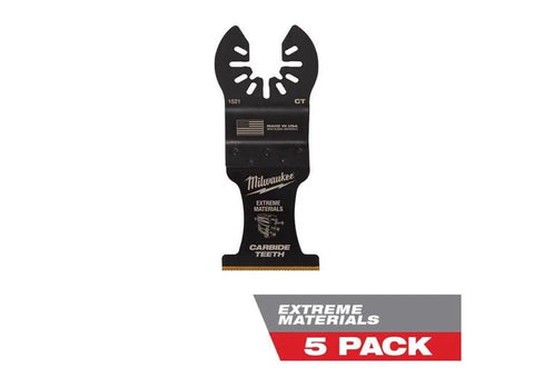 Professional Grade Oscillating Multi Tool Blades One Three Eighths Inches Carbide Tipped Cutting Edges Five Pack Heavy Duty Power Tool Accessories Straight Up Tough As Nails Construction Grind, 5 pack tool blades.