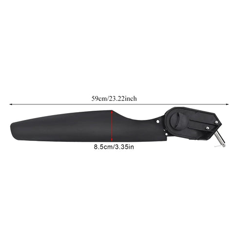 Rugged Black Plastic Watercraft Rudder For Canoe And Kayak Angling Boats Lightweight Portable Direction Control Kit black rudder