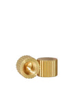 Brass Threaded Insert Knurled Nuts With Straight Knurl For Easy Hand Tightening Through Hole And Blind High Head Screws Go To Pick