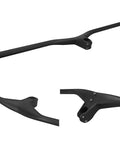 Carbon Mountain Bike Handlebar Built For Real Riders 760mm Wide 28.6mm Clamp 1 1/8 Inch Integrated UD Matte Finish T700 Carbon Fiber Lightweight
