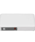 Mini Ups Battery Backup For WiFi Router And Modem 8000 Mah Uninterruptible Power Supply in compact white design.