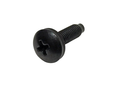Top Shelf 10-32 Black Oxide Cage Nuts And Hex Screws With Flat Washers 25 Pack Snap In Rack Hardware, black hex screw.