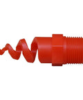 10 Pack Insane Dust Control Spiral Cone Nozzles PP Polypropylene Atomizing Sprayers, red spiral cone nozzle for irrigation.