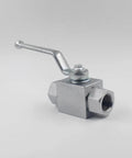 Beefy 1/4 Inch NPT Hydraulic High Pressure Ball Valve 7250 PSI Shutoff For Hydraulic And Water Systems With Chrome Free Plating