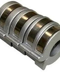 Heavy Duty Cylinder Stroke Control For Air And Hydraulic Cylinders, fits shafts 1 1/8 to 1 1/2 inch, adjustable segments shown
