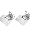 Two Pack Stainless Steel Latch Hasps Toggle Catch Hardware For Cabinets Boxes Medical Kit Cases Durable Heavy Duty Rust Resistant
