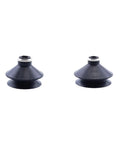 10 Piece Set Of Heavy Duty Vacuum Suction Nozzle Tips For Industrial Pneumatic Gripers, black nitrile cups with conical shape.