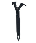 18 Inch Annihilator Utility and Wrecking Bar for Demolition and Concrete Forms, Multi Purpose Heavy Duty Wrench with Drywall Ripper
