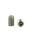 Built Tough 18 8 Stainless Steel Cup Point Socket Set Screws With Hex Drive Heavy Duty Grub Fasteners 8 32 By 1 4 Inch Pack Of 50, two view