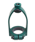 Straight Up Premium Bench Drill Adapter Converts Round Chuck To Accurate Square Mortise Cuts Gotta Love This Heavy Duty Cast Iron Mortiser Conversion Kit For Pro Shop Builders, showing a green cast iron drill adapter.