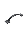 6 Inch Rustic Gate Handle Pulls Vintage Style Barn Door Hardware With Screws Black Heavy Duty Metal