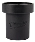 M18 Cordless Rivet Tool Mandrel Stopper Adapter For Blind Rivet And Lockbolt Hardware, heavy duty black material, adapter view.