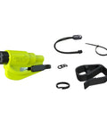 Emergency Car Escape Tool 2 In 1 Seat Belt Cutter And Window Breaker With Visor Clip Lanyard Keyring And Cable Tie Made In USA Yellow