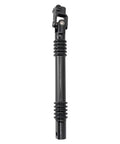 Front Lower Intermediate Steering Column Shaft For 1999 To 2006 Chevy Silverado And GMC Sierra 1500 4WD Easy Install DIY Friendly Replacement With Heavy Duty Fit And Clear Fit Notes Reference 425130, black metal shaft