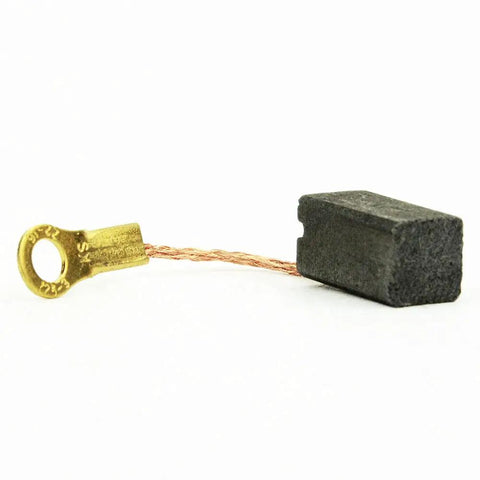 R12 carbon brush with copper wire, replacement for power tools, part of Straight Up Solid R12 Carbon Brush Replacement Set.