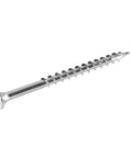 Kick Butt 305 Stainless Steel Star Bugle Head Deck Screw, 10 Gauge x 3 Inch, ideal for cedar siding and composite decks.