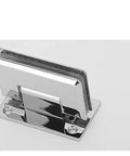 Heavy Duty Glass Cabinet Door Hinges For Wood Cabinets Built To Last Hardware Accessories, zinc alloy, close-up view.