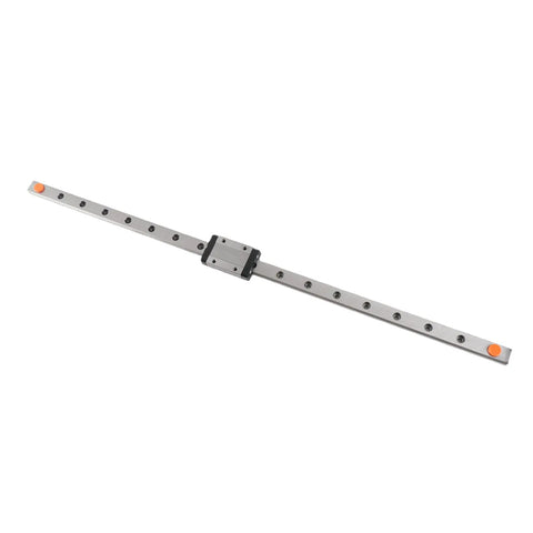 Top Notch 450mm MGN12H Miniature Linear Guide Rail Slide Block for Compact Benches with smooth surface and roller block.