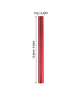 Red aluminum sleeve from 5 Piece Aluminum Tent Pole Repair Tube Connector Kit For Camping Tents Replacement Sleeve.