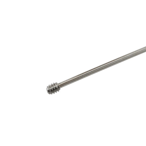 Close-up view of 25 Piece Stainless Steel Allen Socket Set Screws 4-40 x 1/8 Inch Cup Point Hex Key Wrench Included Heavy Duty Rust Resistant Hardware